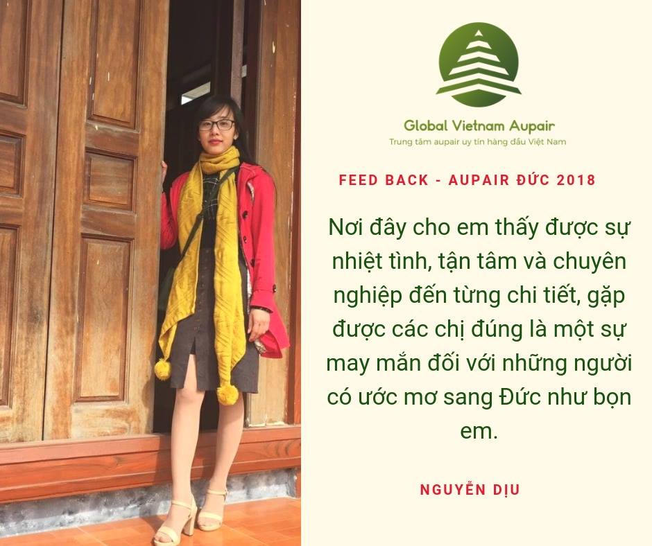 Global Vietnam Aupair như là gia đình của mình – Aupair Đức 2018